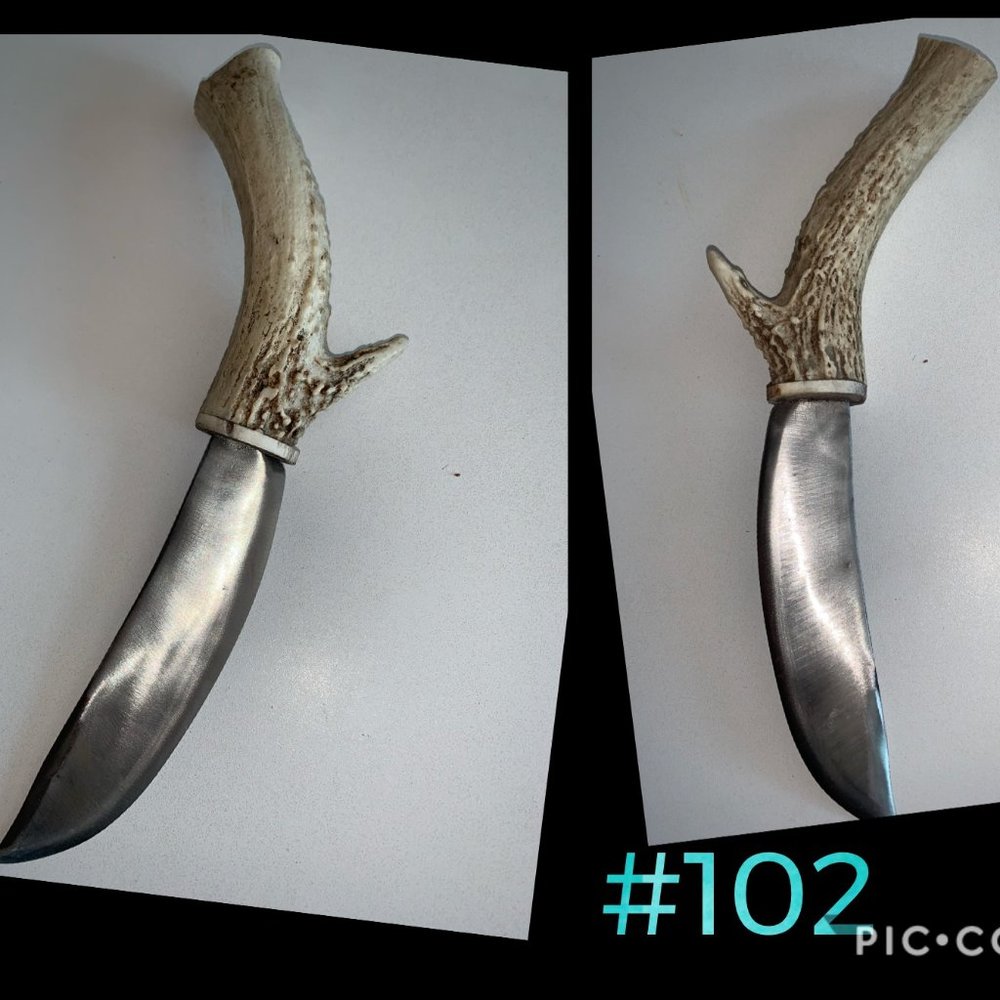 Hand forged knife